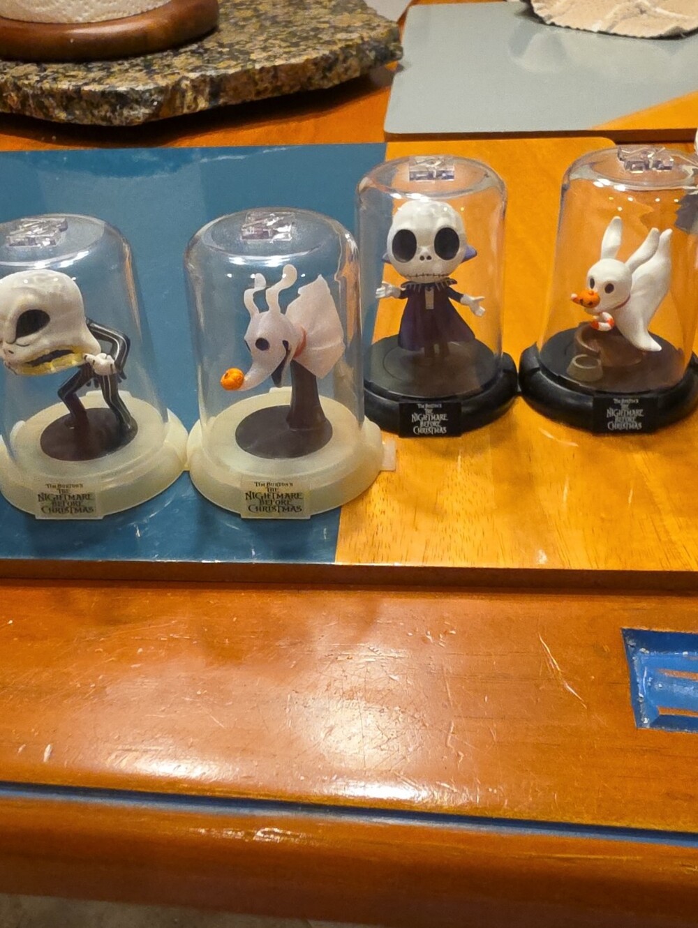 The Nightmare Before Christmas Mini Dome Figures Set Of 4